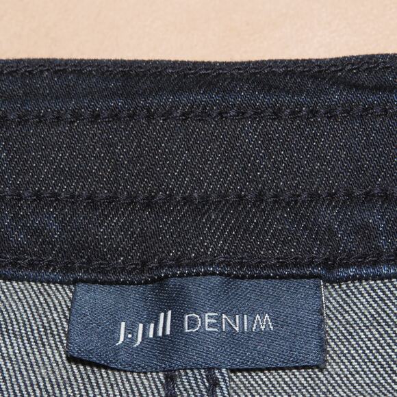 J. Jill Dark Wash 5 Pocket Leggings Stretch Denim Skinny Jeans - Picture 7 of 10